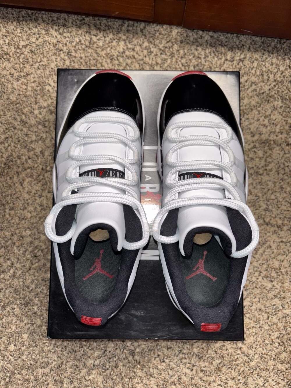 Air Jordan 11 Retro Low 'Concord Bred' (AV2187-160) - Picture 3 of 8